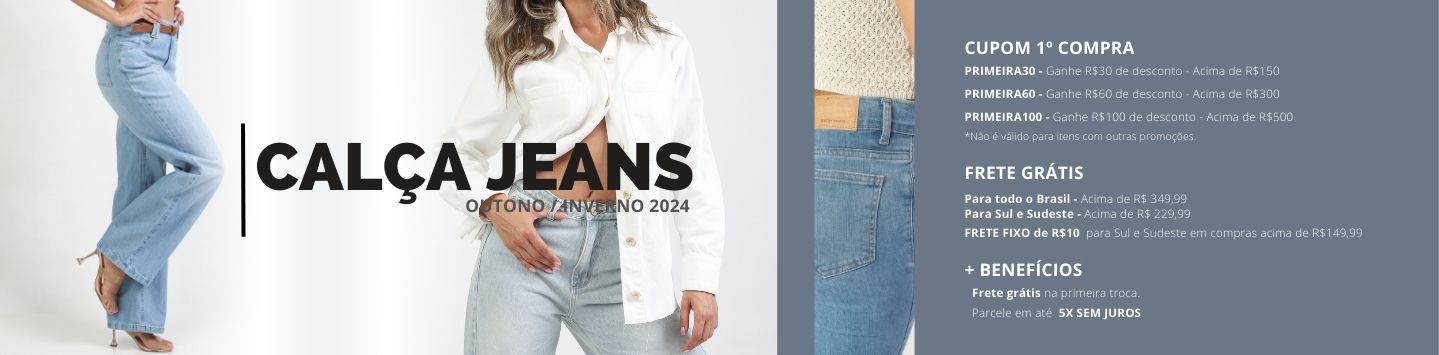 Calça Jeans Mom - Gazzy