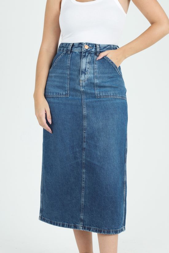 Mini-saia-ibiuna-sk-jeans curta desfiada - Gazzy