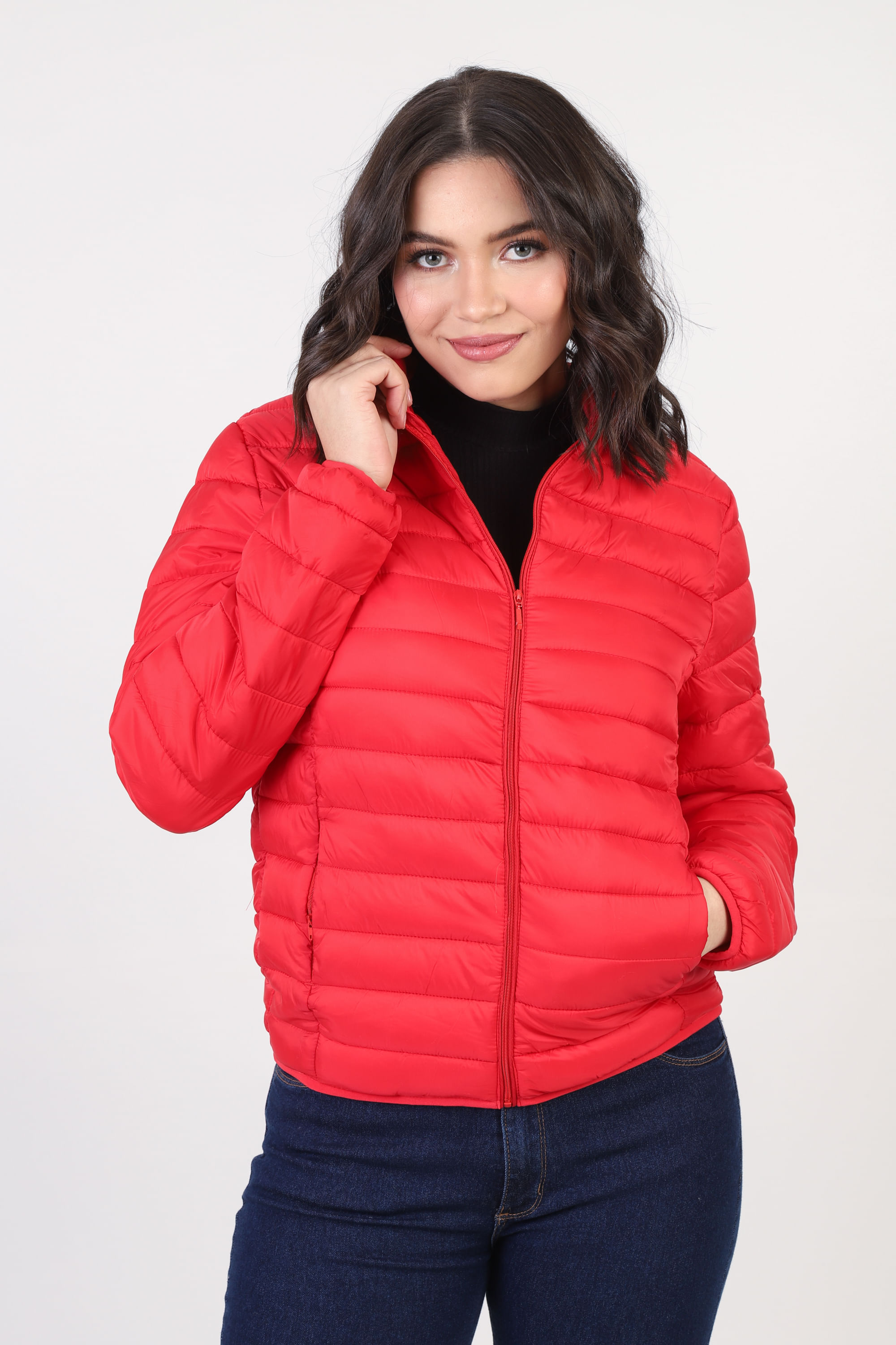 Jaqueta de Nylon Vermelho - Gazzy